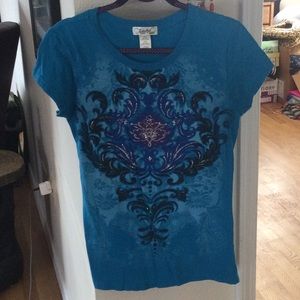 Like New Teal Color T-Shirt.